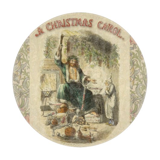 Ghost of Christmas Present Scrooge Snijplank (Voorkant)