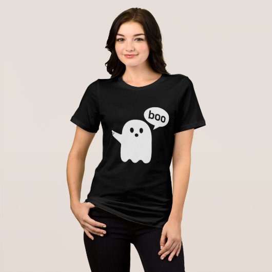 Ghost Of Disapproval Grappig Grafisch T-Shirt (Voorkant volledig)
