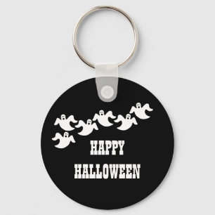 Ghost Party Halloween Sleutelhanger, zwart Sleutelhanger