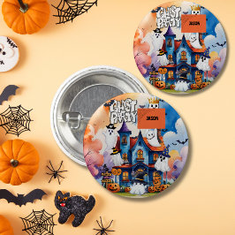 Ghost Party Kinder Halloween Ronde Button 3,2 Cm