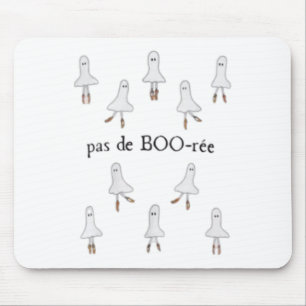 Ghost Pas De Boo-rée Balletdanser Spooky Hallowee Muismat