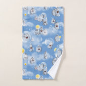 Ghost Pattern Bad Handdoek (Handdoek)