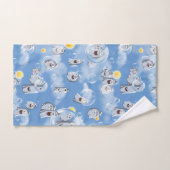 Ghost Pattern Bad Handdoek (Handdoek)