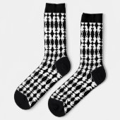 Ghost Pattern Crew Sokken (Links)