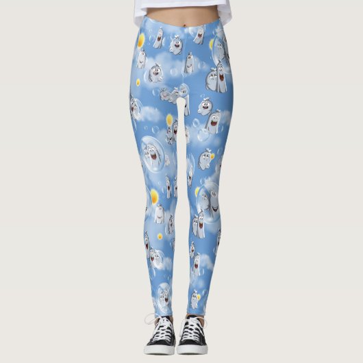 Ghost Pattern Leggings (Voorkant)