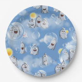 Ghost Pattern Papieren Bordje (Voorkant)