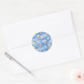 Ghost Pattern Ronde Sticker (Envelop)