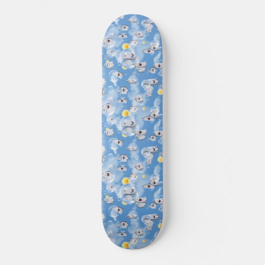 Ghost Pattern Skateboard (Voorkant)