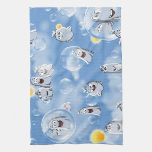 Ghost Pattern Theedoek (Verticaal)