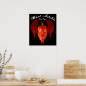Ghost Pepper $ 24,95 Art Poster (Keuken)