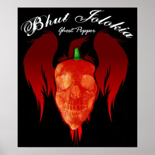 Ghost Pepper $24.95 Poster d'art