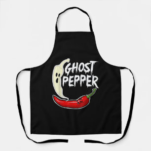 Ghost Pepper Funny Spicy Hot Halloween Ghost Peppe Schort