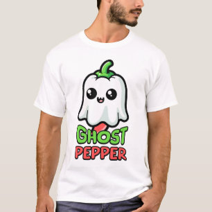 Ghost Pepper! Schattigee Hete Pepper Pun! T-shirt