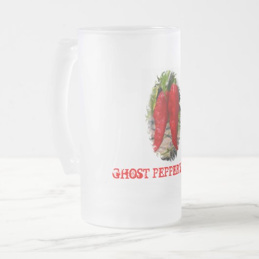 Ghost Pepper's Rule Matglas Bierpul (Voorkant links)