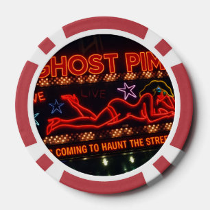 Ghost Pimp Klassieke Speelkaarten Poker Chips