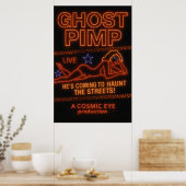 Ghost Pimp-poster Poster (Keuken)