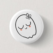 Ghost pin ronde button 3,2 cm (Voorkant)