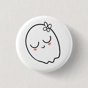 Ghost pin ronde button 3,2 cm