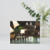 Ghost Pirate Cove briefkaart (Staand voorkant)