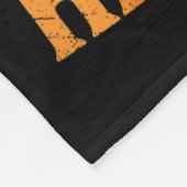 Ghost Playing Guitar For Halloween Lovers Fleece Deken (Hoek)