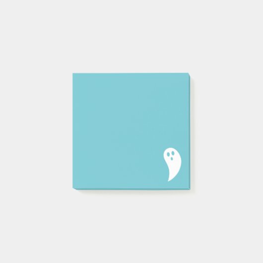 Ghost Post It Notes Blue (Voorkant)