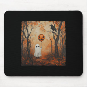  Ghost Pumpkin Gothic Halloween Ghost Spook Muismat