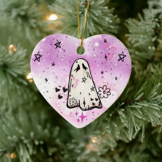 Ghost Punk Doodle Ornament (Boom)
