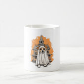 Ghost Pup - Spooky hondenkostuum Koffiemok (Center)