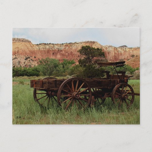 Ghost Ranch Wagon, foto van JLH Briefkaart (Voorkant)