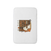 Ghost Reading in Cozy Halloween Library Classic T- Badmat (Voorkant Verticaal)