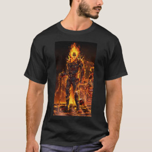 Ghost Rider The Fire Man Beauful Hot Design T-shirt