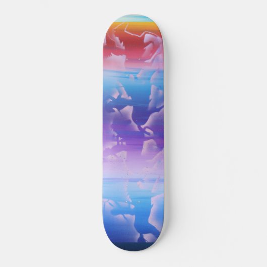 Ghost riders skateboard (Voorkant)