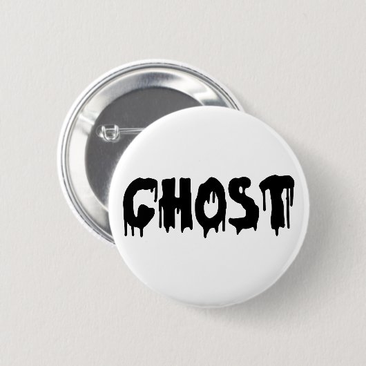 Ghost Ronde Button 5,7 Cm (Voorkant /achterkant)