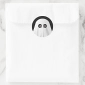 Ghost Ronde Sticker (Tas)