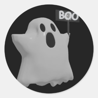 Ghost Ronde Sticker