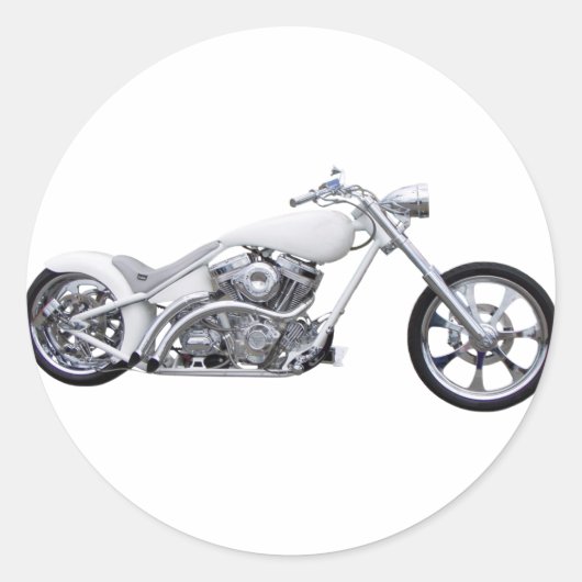 Ghost Ronde Sticker (Voorkant)