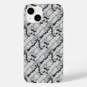 Ghost Roos die een kettingverbindingsomheining naa Case-Mate iPhone 14 Hoesje