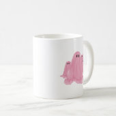 Ghost rose Halloween café Mug (Devant droit)