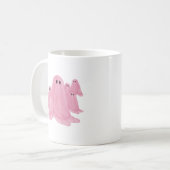 Ghost rose Halloween café Mug (Devant gauche)