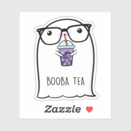 Ghost Schattige Halloween Art Herfst Herfst Seizoe Sticker