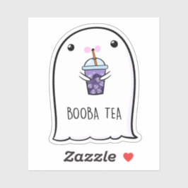 Ghost Schattige Halloween Art Herfst Herfst Seizoe Sticker