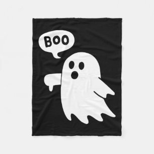 Ghost Screaming Book Afkeuring Ghost Hallowe Fleece Deken