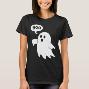 Ghost Screaming Book Afkeuring Ghost Hallowe T-shirt