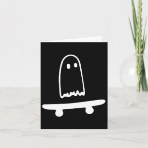 Ghost Skateboard Lazy Halloween Kostuum Leuk Skate Kaart