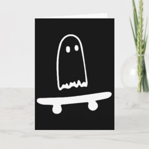 Ghost Skateboard Lui Halloween Kostuum Grappige Sk Kaart