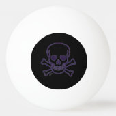 Ghost Skull 3 sterren ping pong bal Pingpongballen (Voorkant)