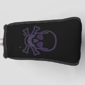 Ghost Skull golfafdekking Golfheadcover (Voorkant)