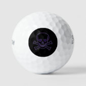 Ghost Skull Srixon Soft Fee balles de golf 3 pk (Recto)