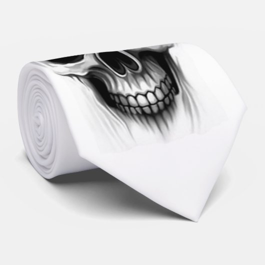 Ghost skull stropdas (Opgerold)