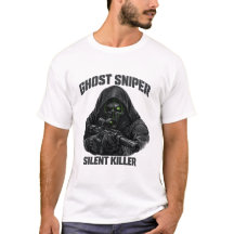 Ghost Sniper Silent Killer Tactisch T-Shirt